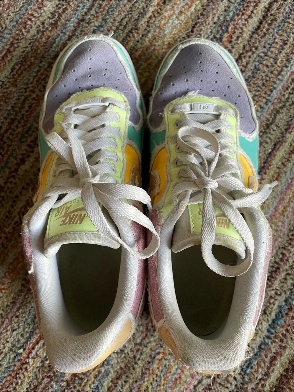 Nike Air Force 1 '07 Premium Tear Away Pastel Reveal Women’s Size 9